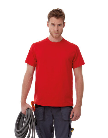B &amp; C Perfect Pro Workwear T-Shirt, White, S bedrucken, Art.-Nr. 126420003
