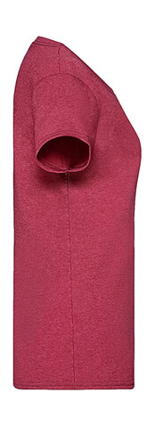 Fruit of the Loom Ladies` Valueweight T, Heather Green, S (10) bedrucken, Art.-Nr. 136015063