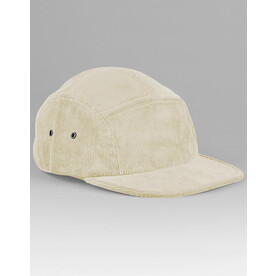 Beechfield EarthAware® Organic Cord Camper Cap, Stone, One Size bedrucken, Art.-Nr. 137690090