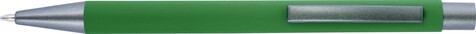 Kugelschreiber mit Softtouch-Oberfläche Emmett – Grün bedrucken, Art.-Nr. 004999999_8298