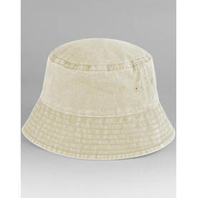 Beechfield Vintage Bucket Hat, Vintage Stone, S/M bedrucken, Art.-Nr. 140690071