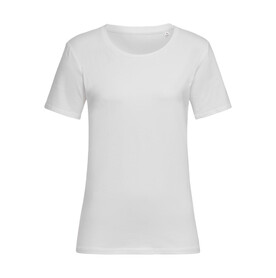 Stedman Stretch-T Relaxed for women, White, XS bedrucken, Art.-Nr. 141050002