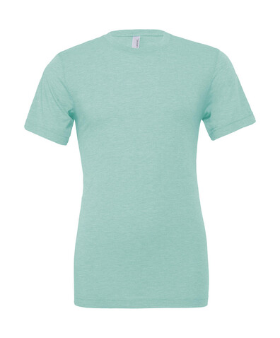 Bella Unisex Triblend Short Sleeve Tee, Dusty Blue Triblend, L bedrucken, Art.-Nr. 142063205