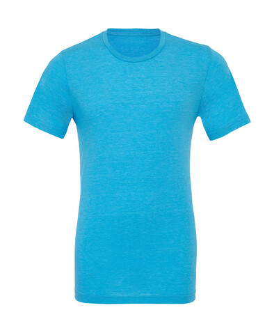 Bella Unisex Triblend Short Sleeve Tee, Aqua Triblend, S bedrucken, Art.-Nr. 142063313