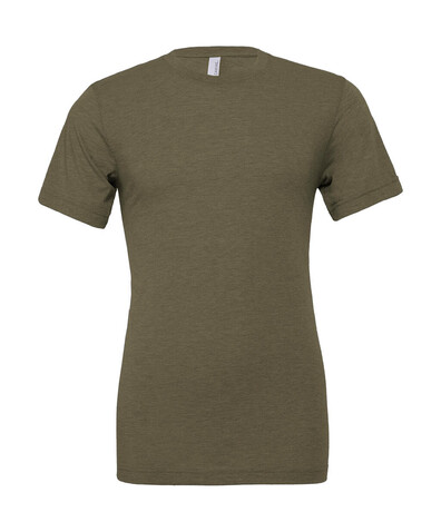 Bella Unisex Triblend Short Sleeve Tee, Military Green Triblend, 2XL bedrucken, Art.-Nr. 142065217