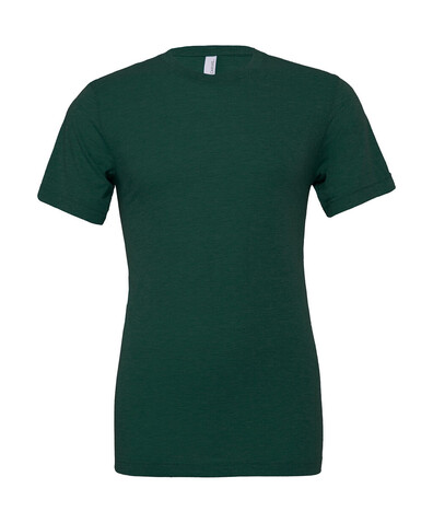 Bella Unisex Triblend Short Sleeve Tee, Emerald Triblend, XL bedrucken, Art.-Nr. 142065306