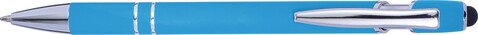Kugelschreiber mit Touchfunktion Primo – Hellblau bedrucken, Art.-Nr. 018999999_8462