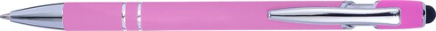 Kugelschreiber mit Touchfunktion Primo – Rosa bedrucken, Art.-Nr. 017999999_8462 Kugelschreiber mit Touchfunktion Primo – Rosa bedrucken, Art.-Nr. 017999999_8462