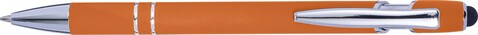 Kugelschreiber mit Touchfunktion Primo – Orange bedrucken, Art.-Nr. 007999999_8462
