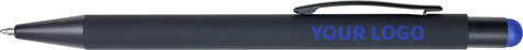Kugelschreiber aus Aluminium Formentera – Kobaltblau bedrucken, Art.-Nr. 023999999_8477