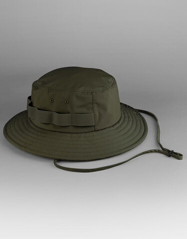 Beechfield Outdoor Adventure Sun Hat, Military Green, L/XL bedrucken, Art.-Nr. 142695192