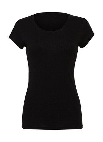 Bella Women`s Slim Fit Tee, Black, L bedrucken, Art.-Nr. 147061015