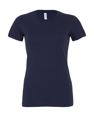 Bella Women`s Slim Fit Tee, Navy, L bedrucken, Art.-Nr. 147062005