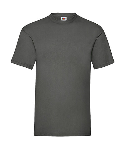 Fruit of the Loom Valueweight Tee, Light Graphite, XL bedrucken, Art.-Nr. 150011356