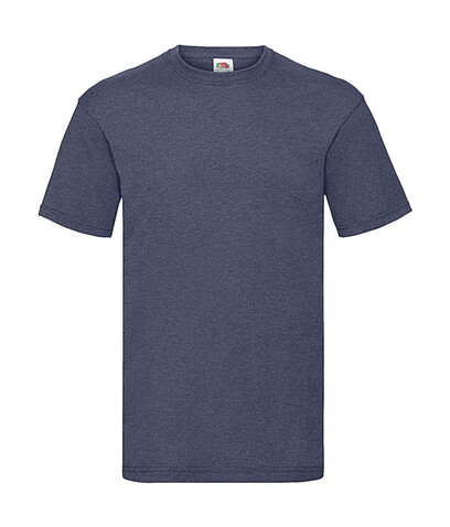 Fruit of the Loom Valueweight Tee, Heather Navy, S bedrucken, Art.-Nr. 150012063