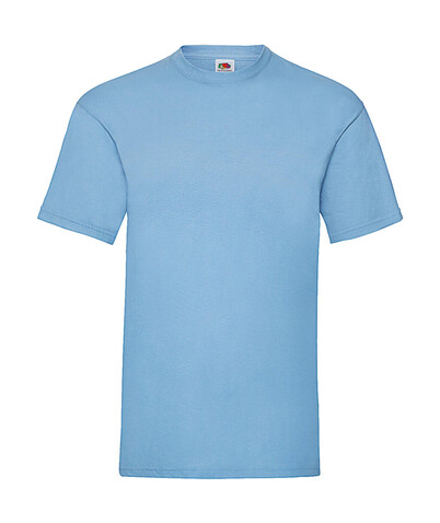 Fruit of the Loom Valueweight Tee, Sky Blue, S bedrucken, Art.-Nr. 150013203