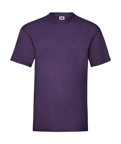 Fruit of the Loom Valueweight Tee, Purple, XL bedrucken, Art.-Nr. 150013496