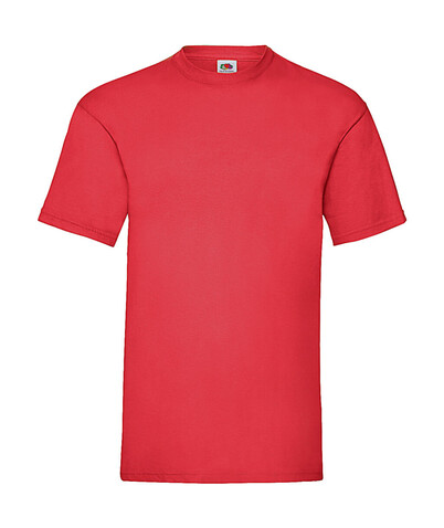 Fruit of the Loom Valueweight Tee, Red, L bedrucken, Art.-Nr. 150014005