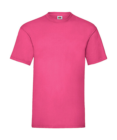 Fruit of the Loom Valueweight Tee, Fuchsia, S bedrucken, Art.-Nr. 150014393