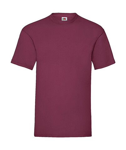 Fruit of the Loom Valueweight Tee, Burgundy, XL bedrucken, Art.-Nr. 150014486