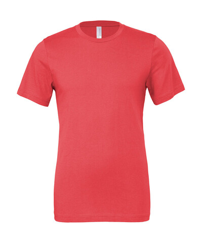 Bella Unisex Jersey Short Sleeve Tee, Coral, 2XL bedrucken, Art.-Nr. 150064387