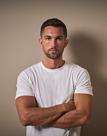 Tee Jays Basic Tee, White, XL bedrucken, Art.-Nr. 150540005