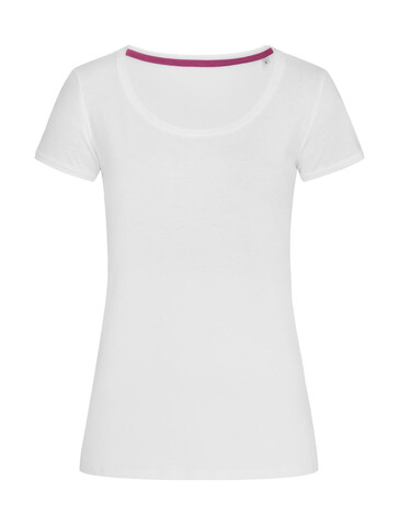 Stedman Megan Crew Neck, White, M bedrucken, Art.-Nr. 154050004