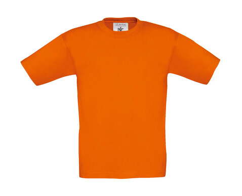 B &amp; C Exact 150/kids T-Shirt, Orange, 9/11 (134/146) bedrucken, Art.-Nr. 158424106