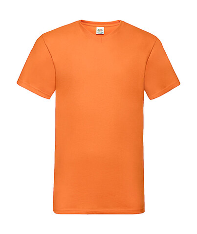 Fruit of the Loom Valueweight V-Neck-Tee, Orange, S bedrucken, Art.-Nr. 164014103 Fruit of the Loom Valueweight V-Neck-Tee, Orange, S bedrucken, Art.-Nr. 164014103