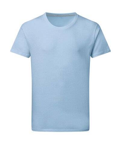 SG Signature Tagless Tee Men, Sky, M bedrucken, Art.-Nr. 170523202
