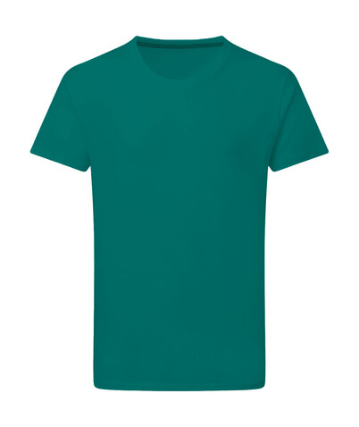 SG Signature Tagless Tee Men, Emerald Green, 2XL bedrucken, Art.-Nr. 170525375