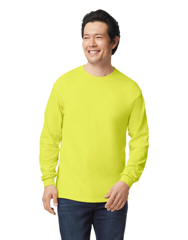 Gildan Ultra Cotton Adult T-Shirt LS, Navy, 2XL bedrucken, Art.-Nr. 171092007