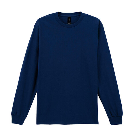 Gildan Ultra Cotton Adult T-Shirt LS, Navy, 2XL bedrucken, Art.-Nr. 171092007