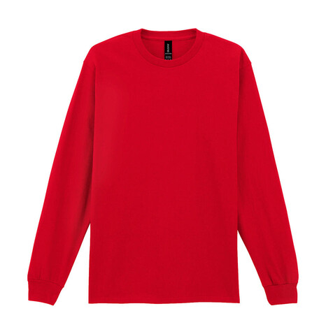 Gildan Ultra Cotton Adult T-Shirt LS, Red, S bedrucken, Art.-Nr. 171094003