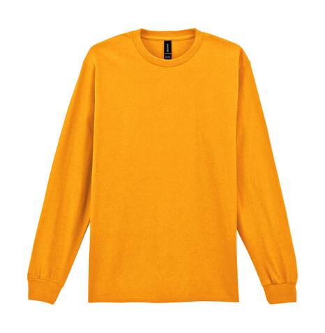 Gildan Ultra Cotton Adult T-Shirt LS, Gold, 2XL bedrucken, Art.-Nr. 171096437