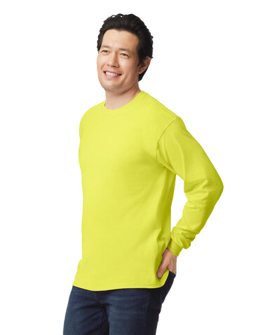 Gildan Ultra Cotton Adult T-Shirt LS, Charcoal, 5XL bedrucken, Art.-Nr. 171091300
