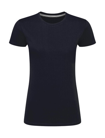 SG Signature Tagless Tee Women, Navy, XL bedrucken, Art.-Nr. 171522006