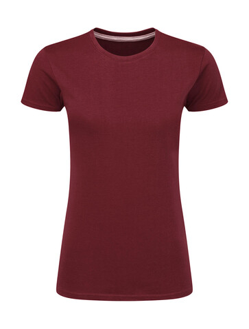 SG Signature Tagless Tee Women, Burgundy, 2XL bedrucken, Art.-Nr. 171524487