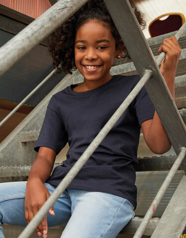 SG Signature Tagless Tee Kids, Deep Taupe, 152 (11-12/2XL) bedrucken, Art.-Nr. 172527097