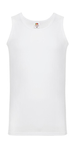 Fruit of the Loom Valueweight Athletic Vest, White, 2XL bedrucken, Art.-Nr. 173010007 Fruit of the Loom Valueweight Athletic Vest, White, 2XL bedrucken, Art.-Nr. 173010007