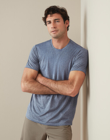 Stedman Recycled Sports-T Move Men, Denim Heather, S bedrucken, Art.-Nr. 174053203