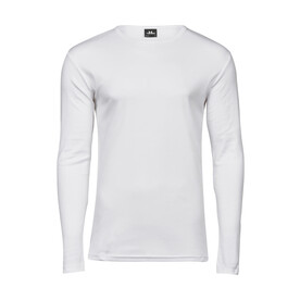 Tee Jays Men`s LS Interlock T-Shirt, White, S bedrucken, Art.-Nr. 174540003 Tee Jays Men`s LS Interlock T-Shirt, White, S bedrucken, Art.-Nr. 174540003