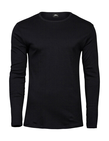 Tee Jays Men`s LS Interlock T-Shirt, Black, L bedrucken, Art.-Nr. 174541015 Tee Jays Men`s LS Interlock T-Shirt, Black, L bedrucken, Art.-Nr. 174541015