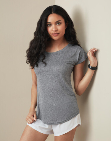 Stedman Recycled Sports-T Move Women, Grey Heather, S bedrucken, Art.-Nr. 175051233