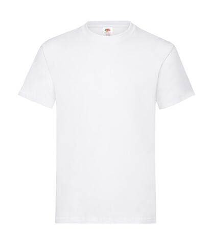 Fruit of the Loom Heavy Cotton T, White, S bedrucken, Art.-Nr. 180010003