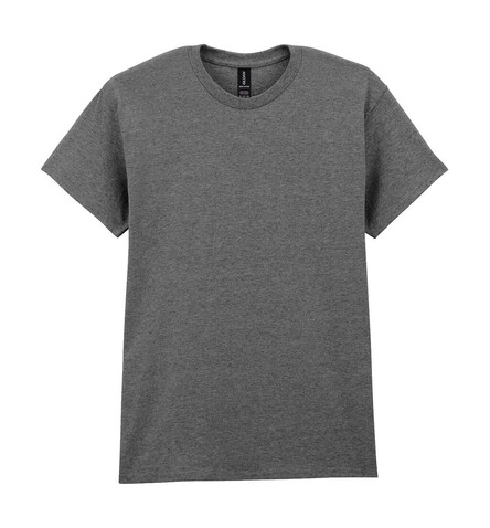Gildan Heavy Cotton Adult T-Shirt, Charcoal, 5XL bedrucken, Art.-Nr. 180091300