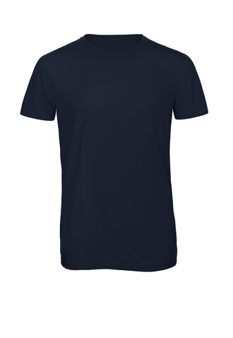 B &amp; C Triblend/men T-Shirt, Navy, M bedrucken, Art.-Nr. 186422004