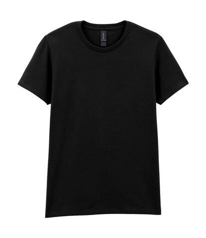 Gildan Heavy Cotton Women`s T-Shirt, Black, M bedrucken, Art.-Nr. 194091014
