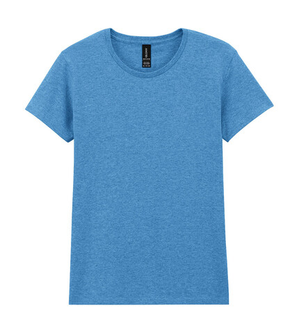 Gildan Heavy Cotton Women`s T-Shirt, Heather Sapphire, 3XL bedrucken, Art.-Nr. 194093328