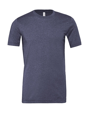 Bella Unisex Heather CVC Short Sleeve Tee, Heather Navy, L bedrucken, Art.-Nr. 195062045